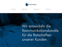 Tablet Screenshot of 4wdmedia.de